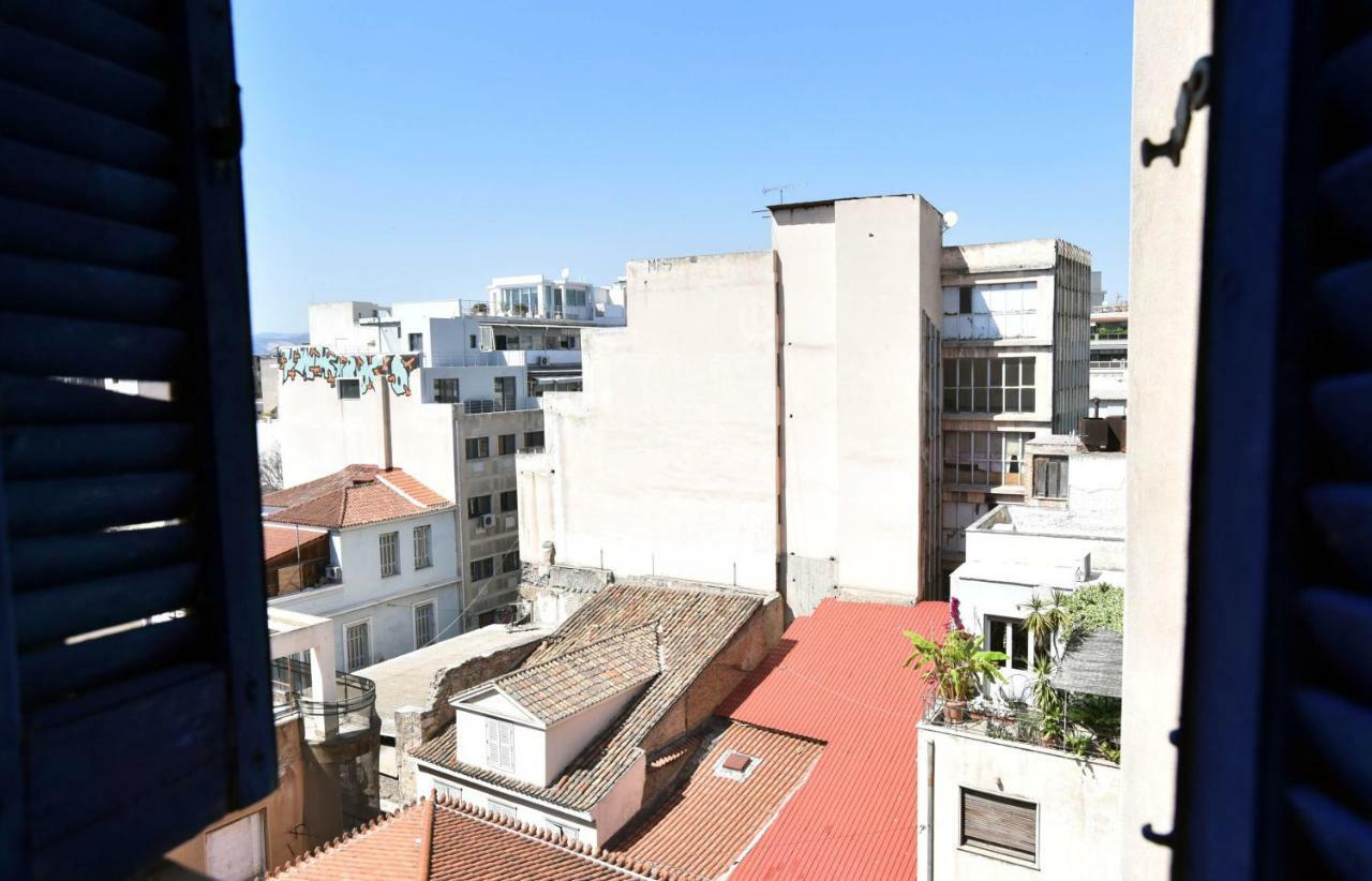 Artist'S Lovely Nest Under The Shadow Of The Parthenon Atenas Exterior foto